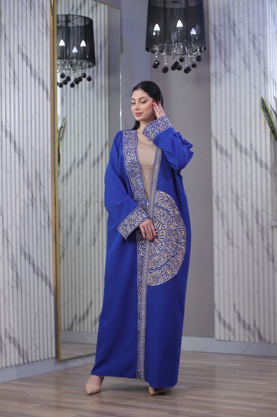 Harouf open abaya