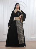 Cuffed gown