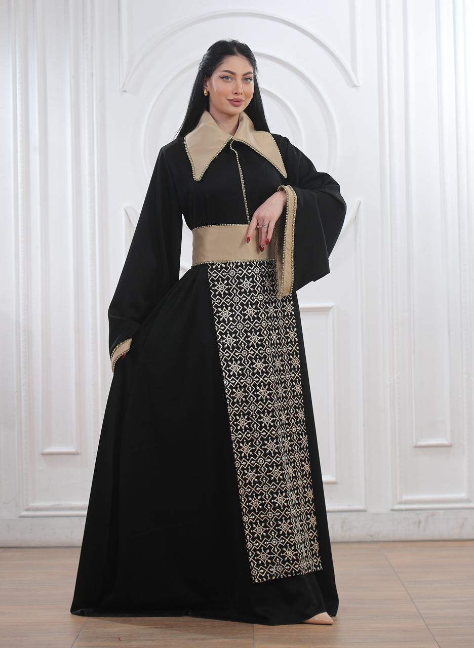 Cuffed gown