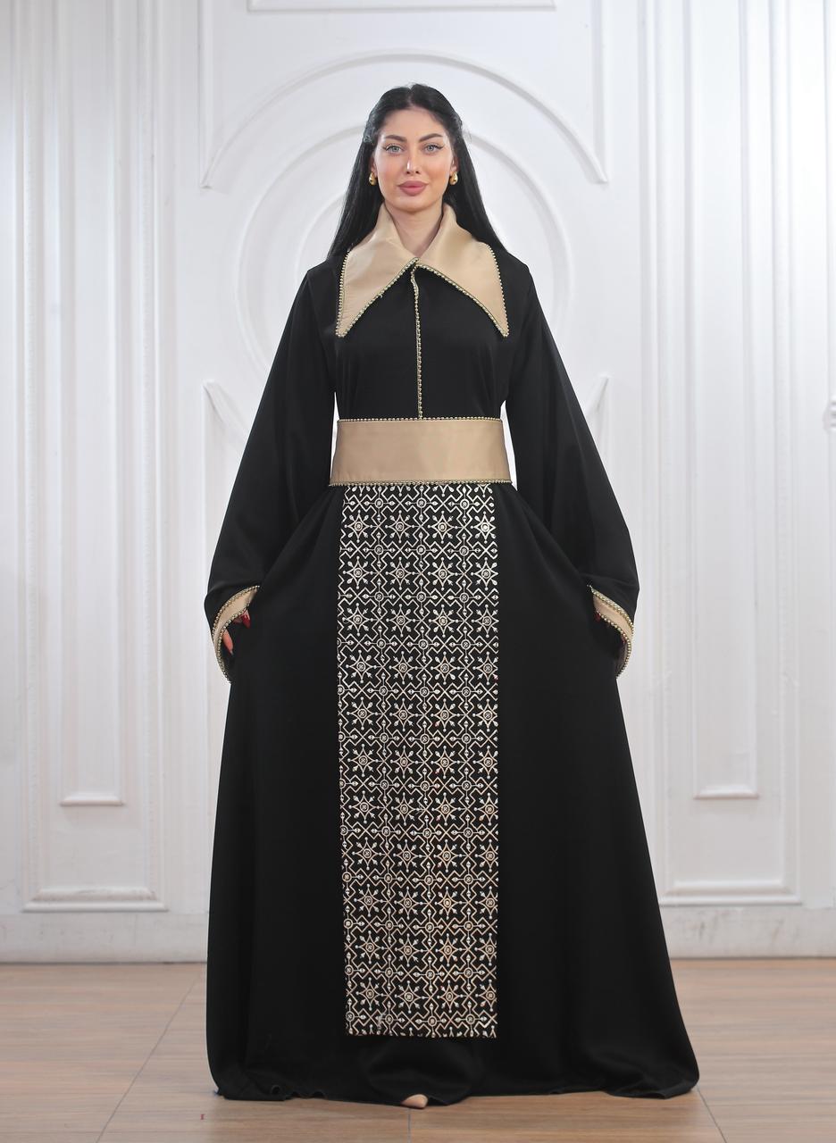 Cuffed gown